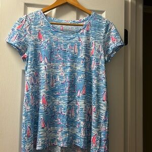 Lilly Pulitzer Etta Boatylicious Shirt